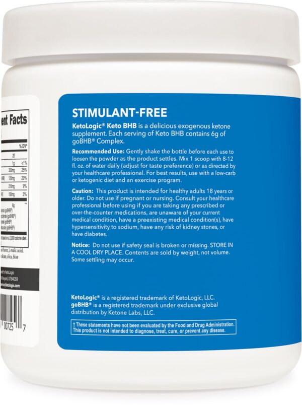 Suplemento cetona Ketologic sabor patriot pop envase frontal