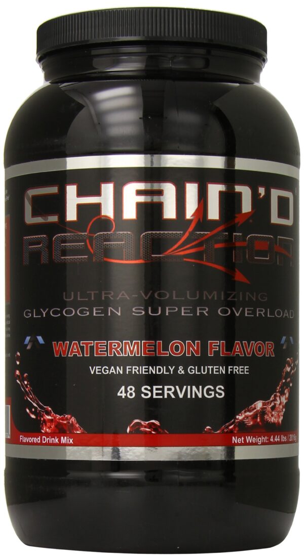 Version 1.0.0 Suplemento Chain'd Reaction Alr Industries sabor sandía 4.44 libras