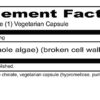 Suplemento natural chlorella para sistema inmunológico saludable