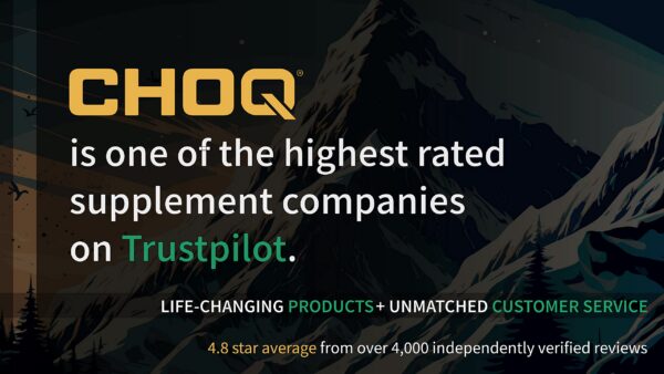 Suplemento CHOQ 90 cápsulas para energía y foco