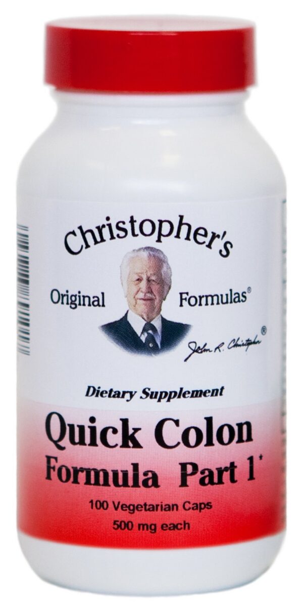 Version 1.0.0 Suplemento Christopher's Quick Colon Parte 1 envase