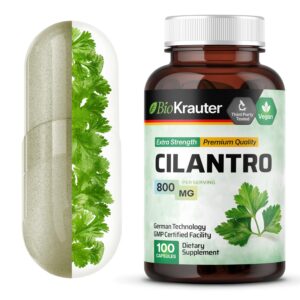 Version 1.0.0 Suplemento cilantro BIO KRAUTER 800 mg 100 cápsulas veganas