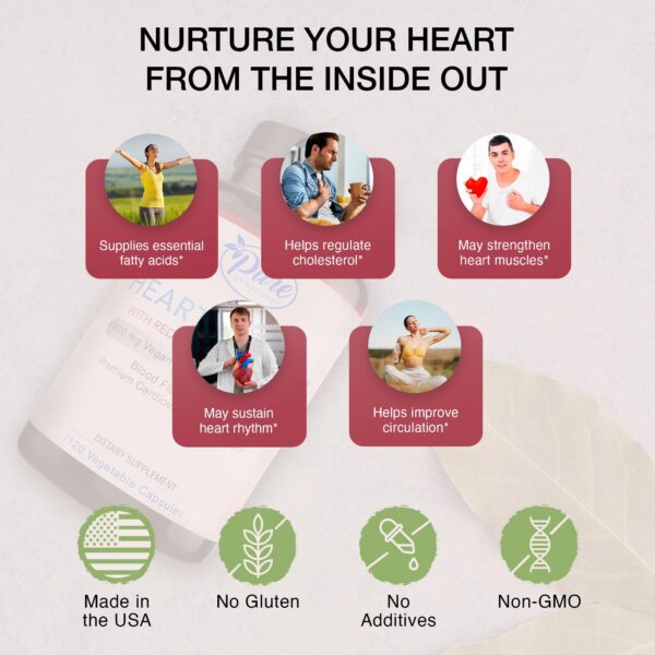 Suplemento para circulación vascular con CoQ10 y omega 3