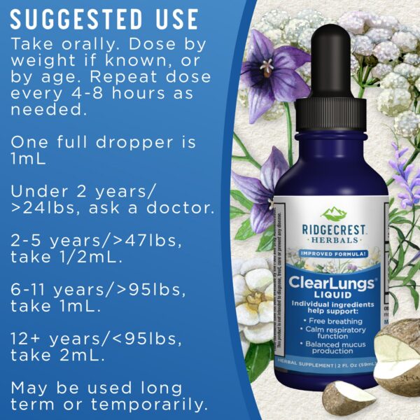 Suplemento ClearLungs apoyo a los pulmones