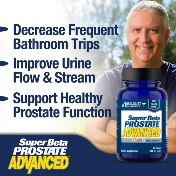 Suplemento clínico Super Beta Prostate con beta sitosterol