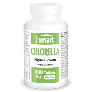 Suplemento clorella Supersmart tabla alta concentración vitaminas