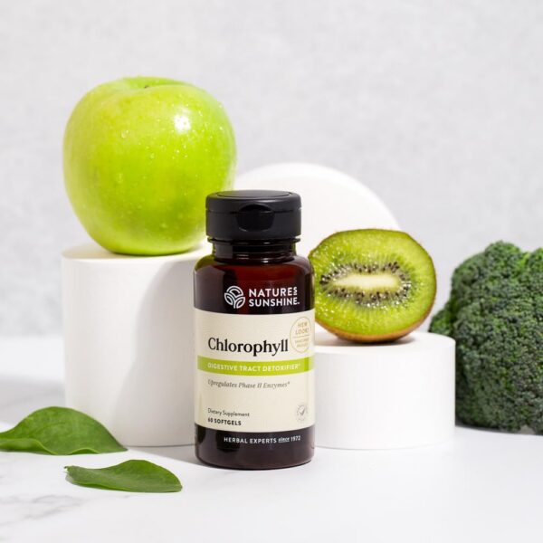 Suplemento clorofila Nature's Sunshine cápsulas 60 contadas
