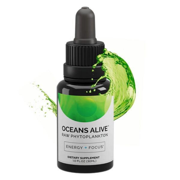 Version 1.0.0 Suplemento líquido de clorofila Oceans Alive fitoplancton marino