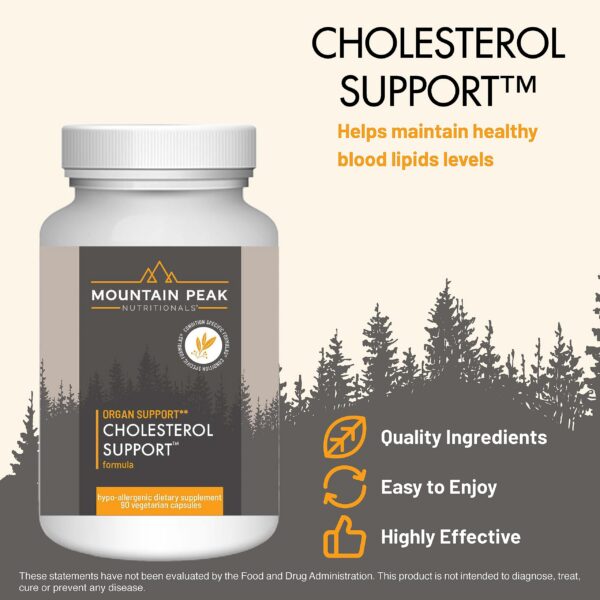 Suplemento para colesterol saludable Mountain Peak Nutritionals