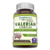 Suplemento complejo de valeriana Pure Naturals botella 90 cápsulas