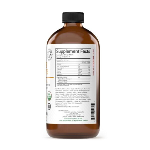 Suplemento Complete Natural con vinagre de manzana y cúrcuma