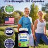 Version 1.0.0 Suplemento aSquared Nutrition CoQ10 400mg 200 cápsulas antioxidantes
