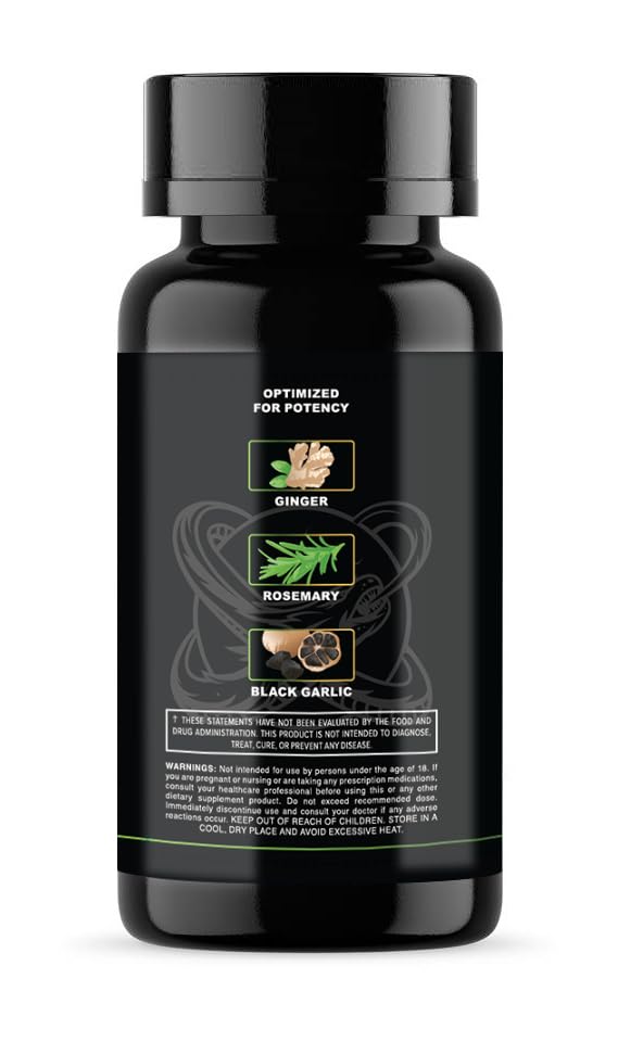 Suplemento para el corazón con romero y CoQ10 Leviathan Nutrition