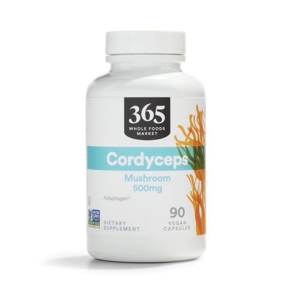Suplemento cordyceps 365 whole foods market 90 cápsulas