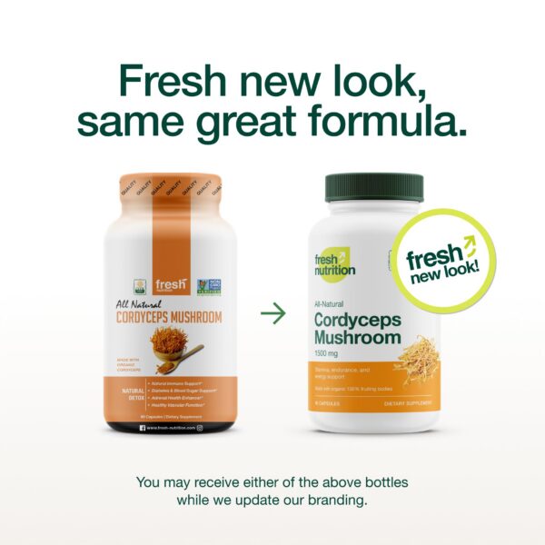 Version 1.0.0 Suplemento de cordyceps para energía y resistencia