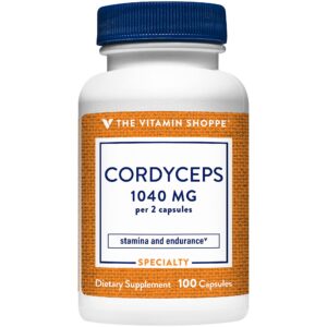 Suplemento-cordyceps-the-vitamin-shoppe-100-capsulas