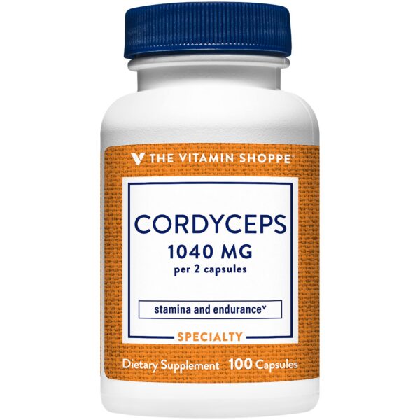 Suplemento-cordyceps-the-vitamin-shoppe-100-capsulas