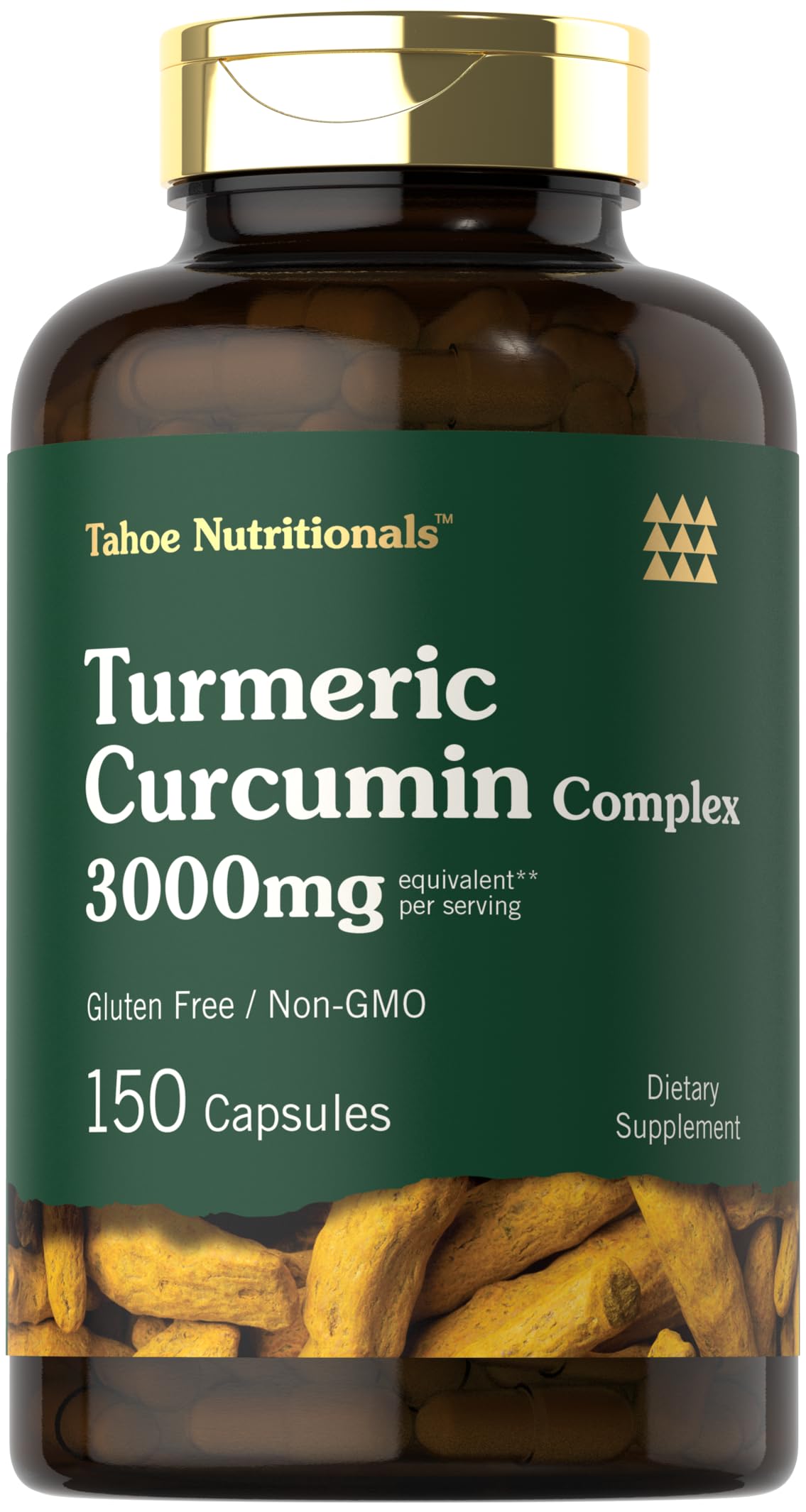 Tahoe Nutritionals Turmeric Curcumin, 3000 mg