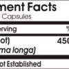 Version 1.0.0 Suplemento cúrcuma 450mg 100 cápsulas sin aditivos