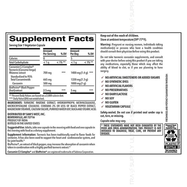 Version 1.0.0 Suplemento de cúrcuma con antioxidantes para salud cardiovascular y movilidad