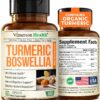 Suplemento de cúrcuma y boswellia Vimerson Health 60 cápsulas