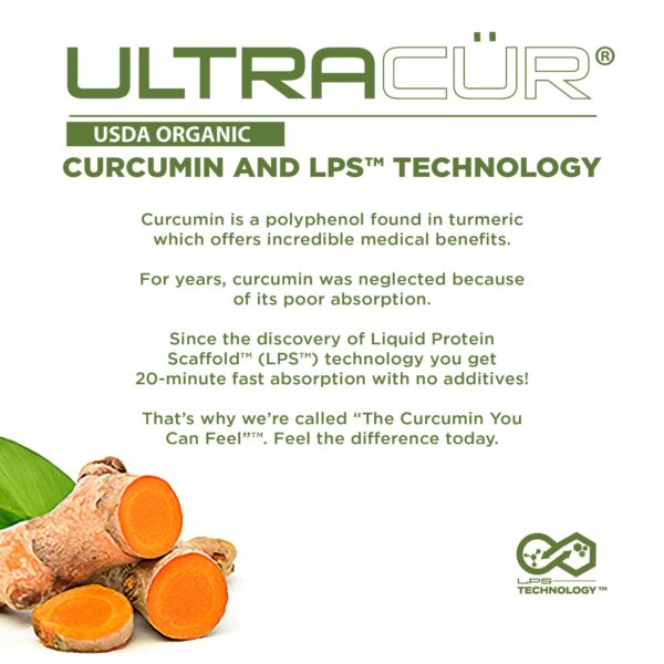 suplemento de cúrcuma y curcumina orgánico ultracur