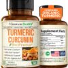 Suplemento Cúrcuma Curcumina Vimerson Health frasco
