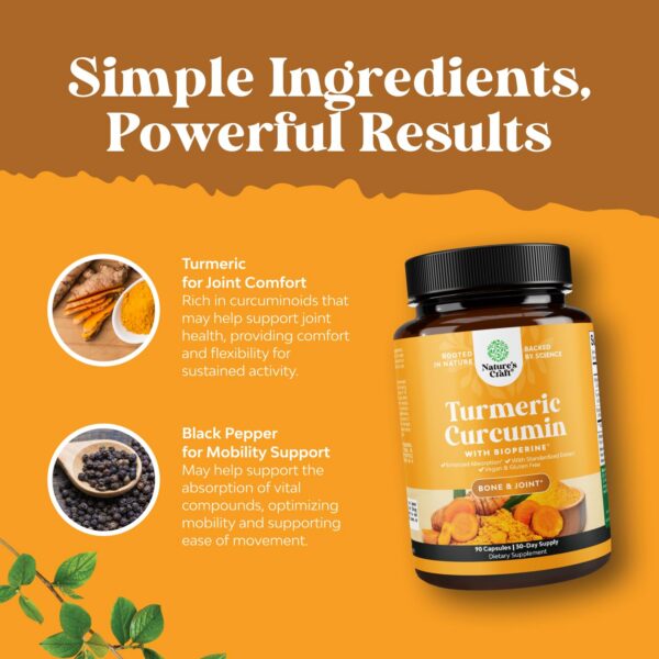 Suplemento cúrcuma Golden Herb para movilidad y bienestar
