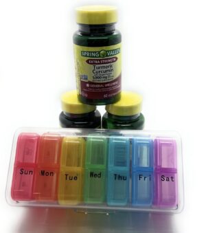 Suplemento cúrcuma jengibre Spring Valley 1000mg 60 cápsulas