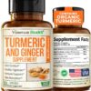 Version 1.0.0 Suplemento cúrcuma y jengibre Vimerson Health 60 cápsulas