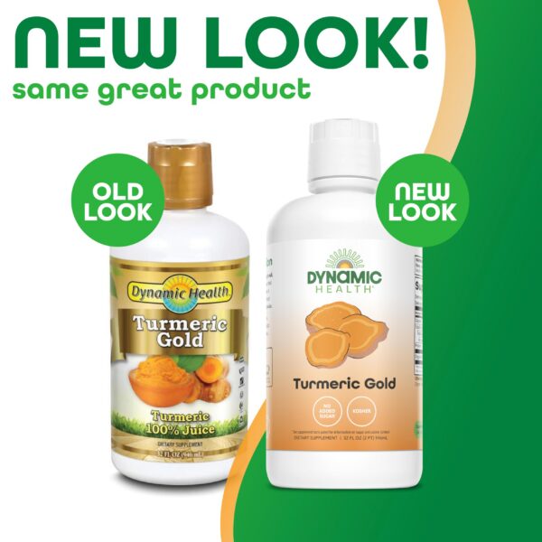 Suplemento de cúrcuma natural dynamic health para antioxidante