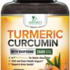 Suplemento cúrcuma Nature's Nutrition 2600mg 180 cápsulas