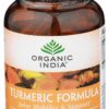 Suplemento de cúrcuma orgánica para movilidad articular 90 cápsulas