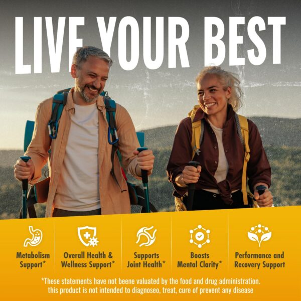 Suplemento cúrcuma para salud articular Sculpt Nation V Shred