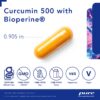 Suplemento curcumina con bioperina para función hepática y celular