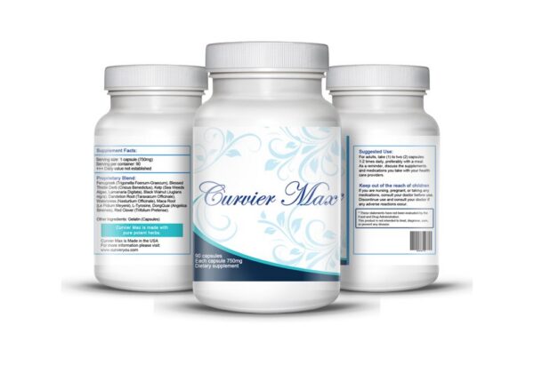 Suplemento curvier max para mejor figura femenina