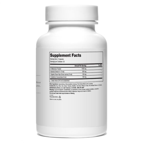 Version 1.0.0 Suplemento D-Manosa 1000 mg para salud del tracto urinario