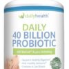 Suplemento Daily Probiotic 40B CFU cápsulas vegetales sistema inmune