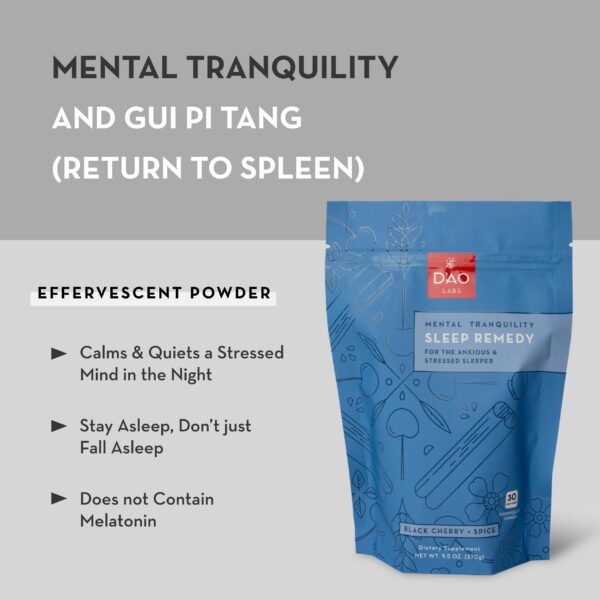 Suplemento D'AO Labs con hierbas chinas Gui Pi Tang