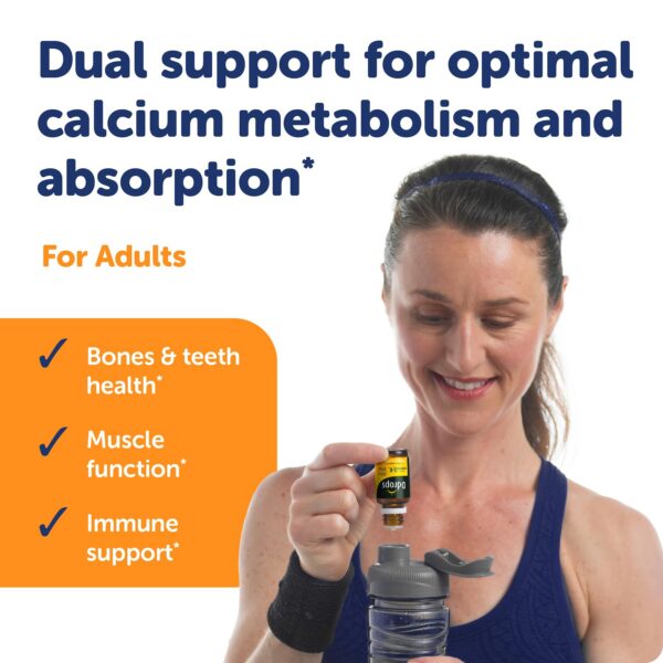 Suplemento Ddrops con ingredientes naturales vitamina D3 y K2