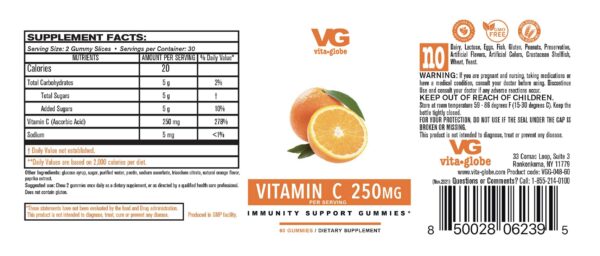 Version 1.0.0 Suplemento de Vitamina C en gominolas