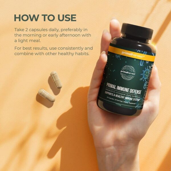 Primal Harvest suplemento con probióticos para soporte inmunológico