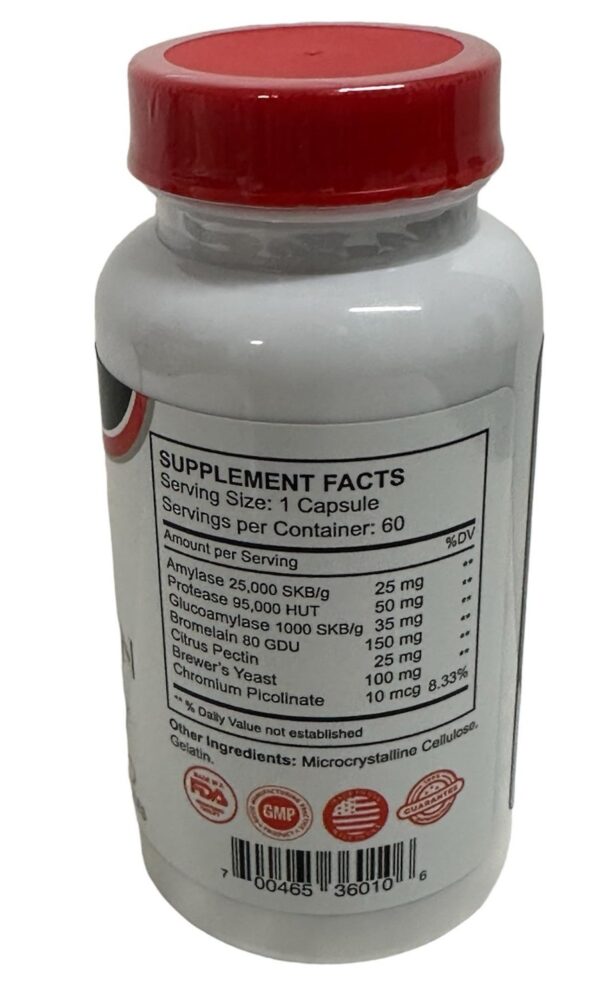 Version 1.0.0 Empaque del suplemento dejar gluten All Nue