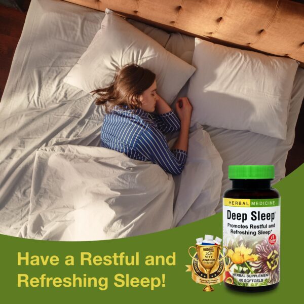 Suplemento para descansar Herbs Etc Deep Sleep