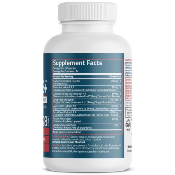 Suplemento detox digestivo Bronson avanzada limpieza colon