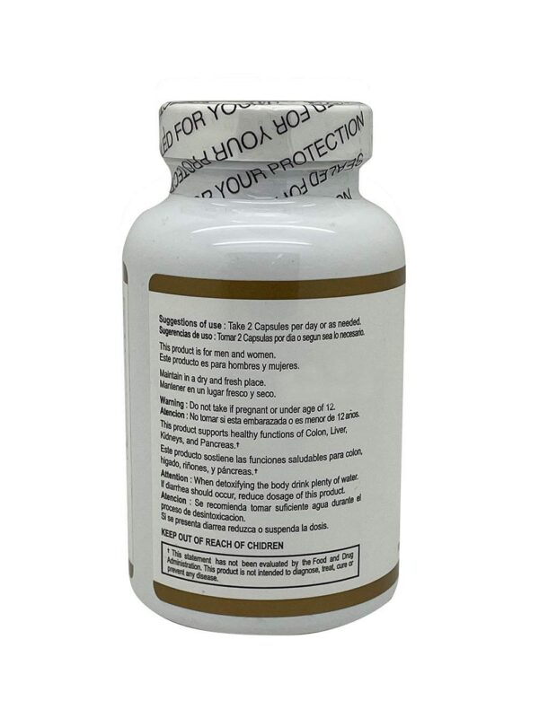 Version 1.0.0 Suplemento detox herbal limpieza hígado riñones colon