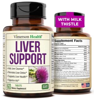 Version 1.0.0 Suplemento detox hígado cardo mariano y hierbas en botella