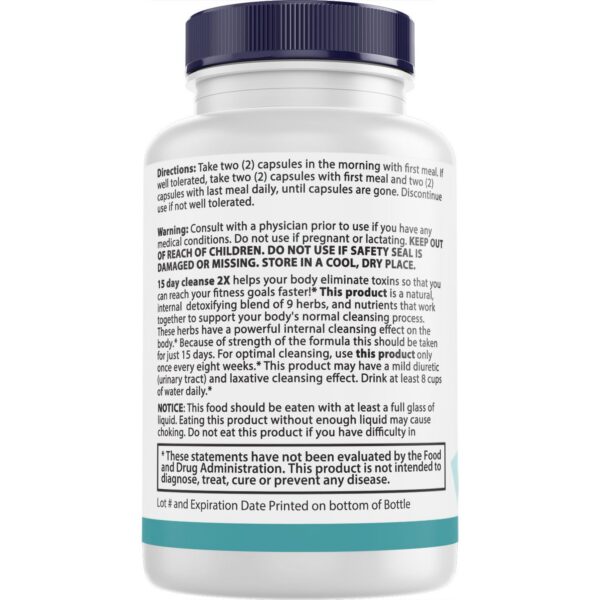 Suplemento limpieza avanzada para salud digestiva y energía