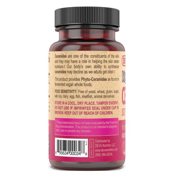 Suplemento DEVA con ceramidas vegetales para piel hidratada