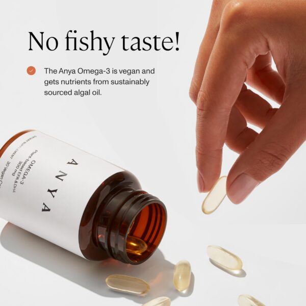 Suplemento DHA EPA vegano para nuevas madres ANYA